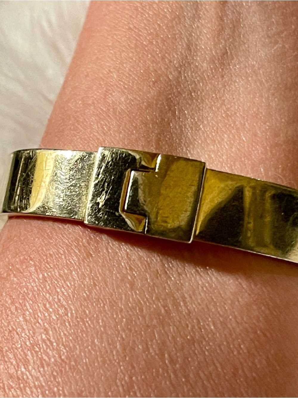 Michael Kors Gold-Tone Bangle Bracelet - Picture 6 of 11
